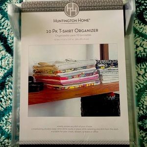 10 pack t-shirt organizer